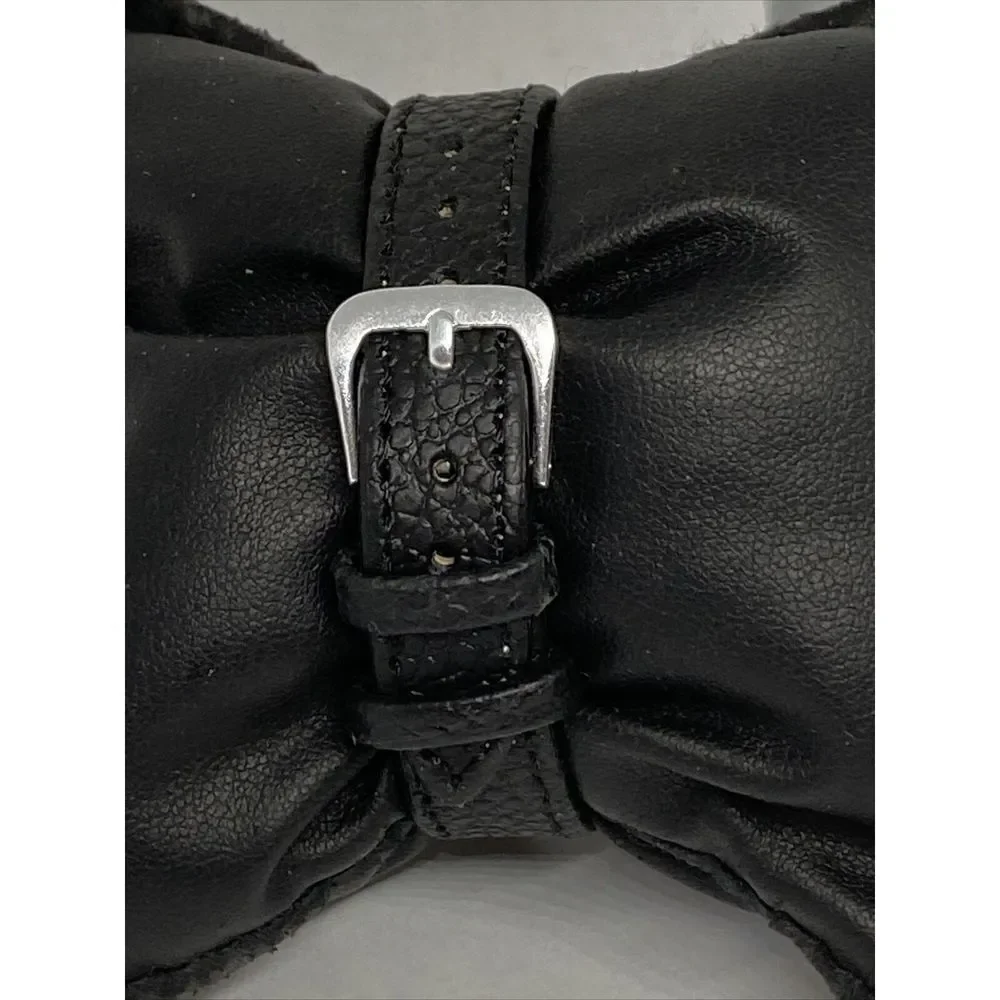 Fossil Hybrid FTW5023 Womens Black Leather Analog Dial Genuine Smart Watch CM625